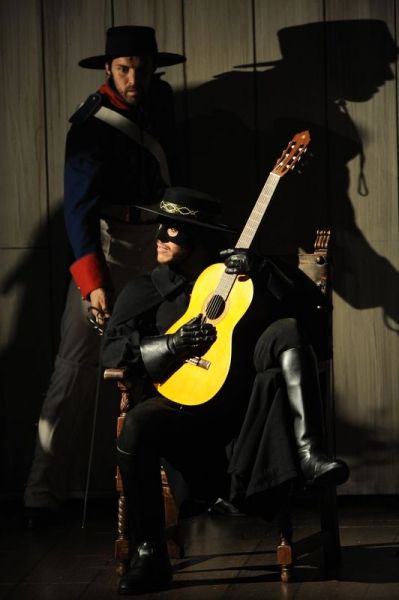 Photo Flash: First Look at Adam Jacobs, Andrea Goss & More in ZORRO, Opening Tonight!  Image