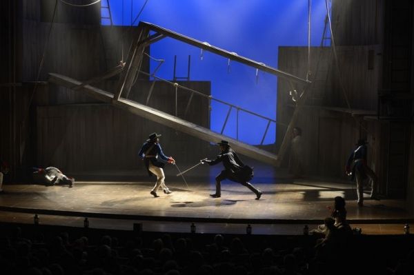 Photo Flash: First Look at Adam Jacobs, Andrea Goss & More in ZORRO, Opening Tonight!  Image