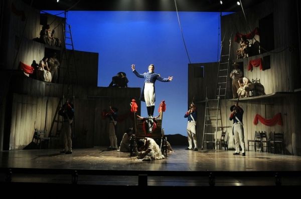 Photo Flash: First Look at Adam Jacobs, Andrea Goss & More in ZORRO, Opening Tonight!  Image