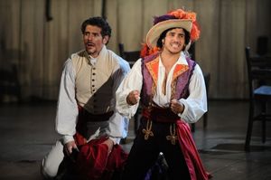 Nicholas Carrière and Adam Jacobs @ BroadwayWorld Nicholas Carrière and Adam Jacobs Photo