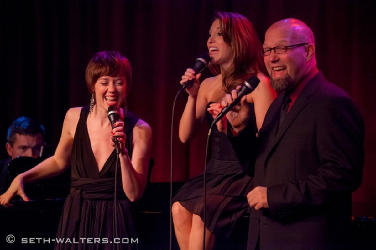 Carole J. Bufford, Christina Bianco, and Scott Coulter at 