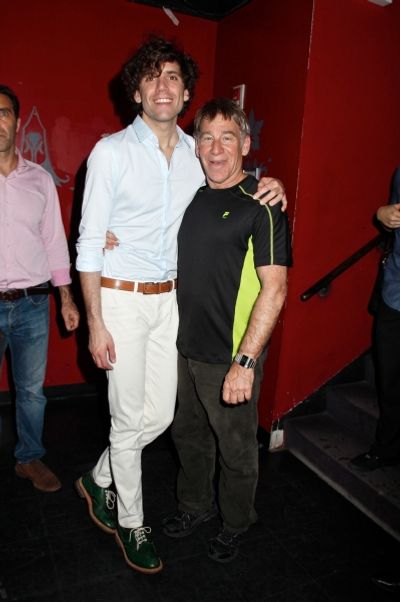 Mika and composer Stephen Schwartz Photo