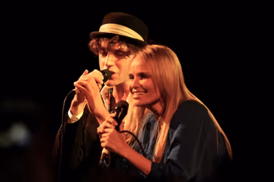 Mika and Kristin Chenoweth Photo