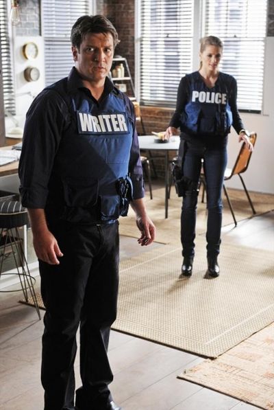 Nathan Fillion, Stana Katic Photo