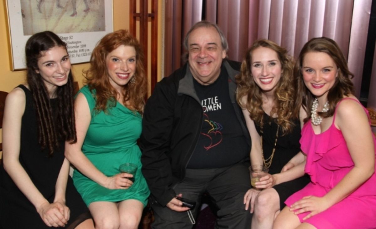 Hannah Provisor, Kristin Towers Rowles, Don Grigware, Rachel Geis, Carly Linehan at 