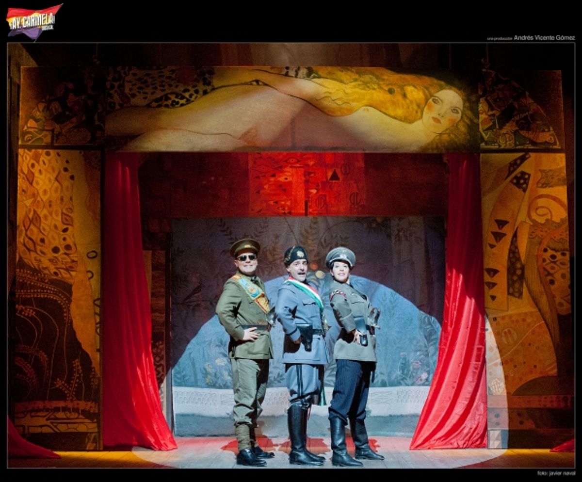 Javier Enguix, Javier Navares y Marta Ribera at 