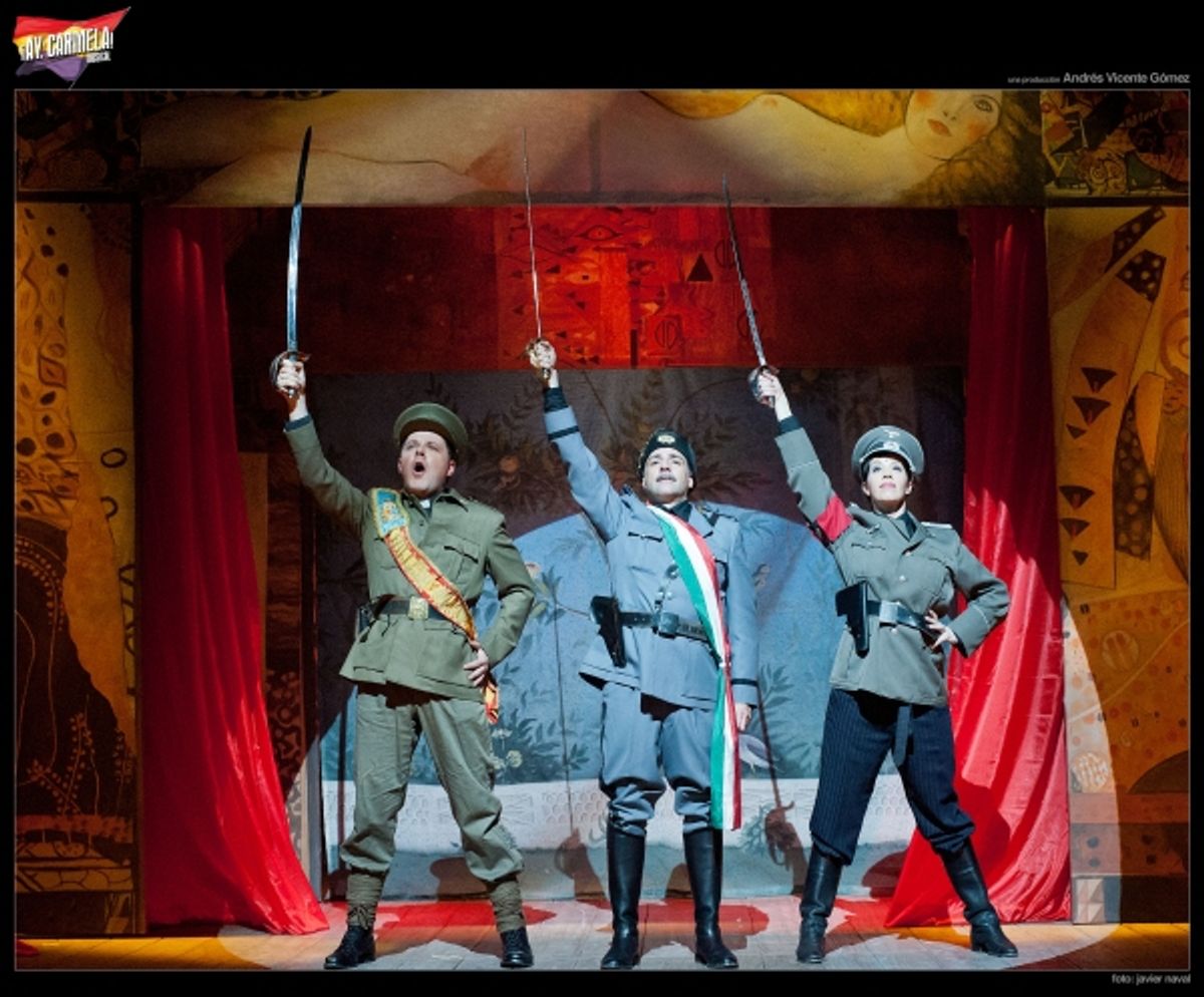 Javier Enguix, Javier Navares y Marta Ribera at 