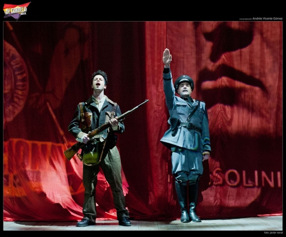 Pablo Raya y Javier Navares at 