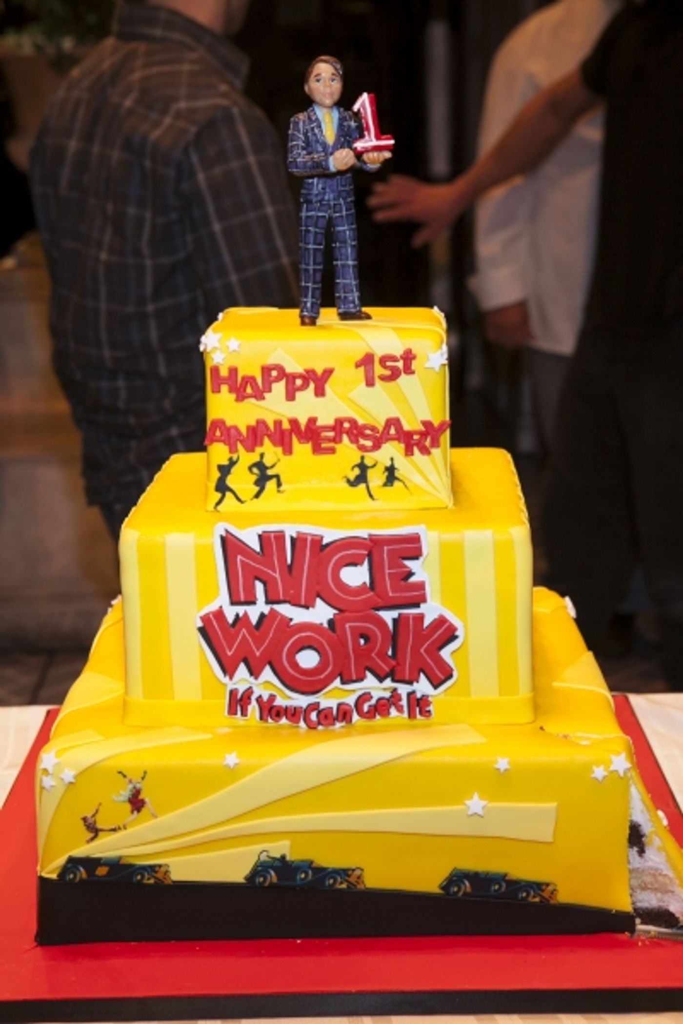 Photo Coverage: NICE WORK IF YOU CAN GET IT Celebrates 1 Year on Broadway!  Image