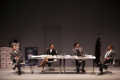 Jason Priestley, Cara Ricketts, Matthew Edison, and Nigel Shawn Williams Photo