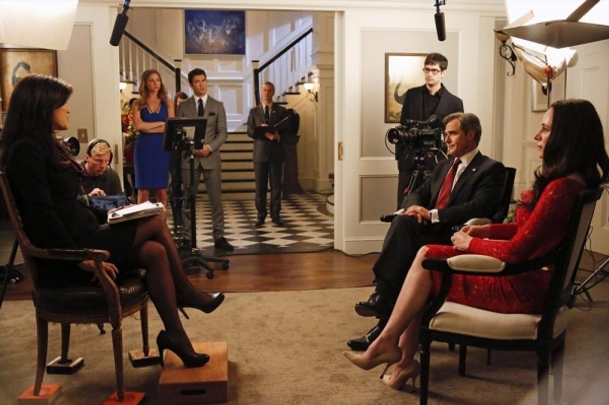 Juju Chang, EMILY VAN CAMP, Josh Bowman, Henry Czerny, Madeleine Stowe at 