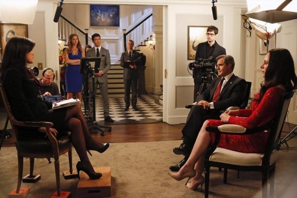 Juju Chang, EMILY VAN CAMP, Josh Bowman, Henry Czerny, Madeleine Stowe Photo