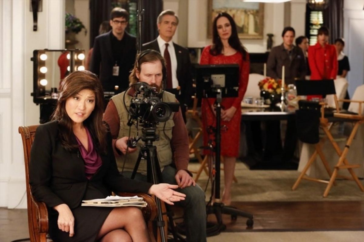 Juju Chang, Henry Czerny, Madeleine Stowe at 