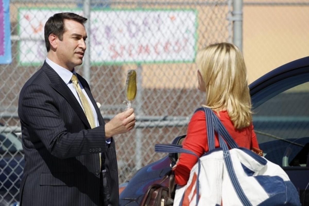 Rob Riggle, Julie Bowen at 