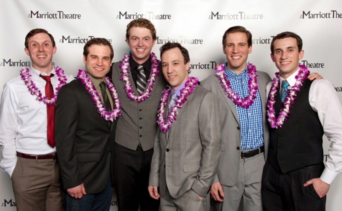 Patrick Martin, Jameson Cooper, Travis Turner, Courtney Crouse, Jim Deselm and Jon Harrison at 