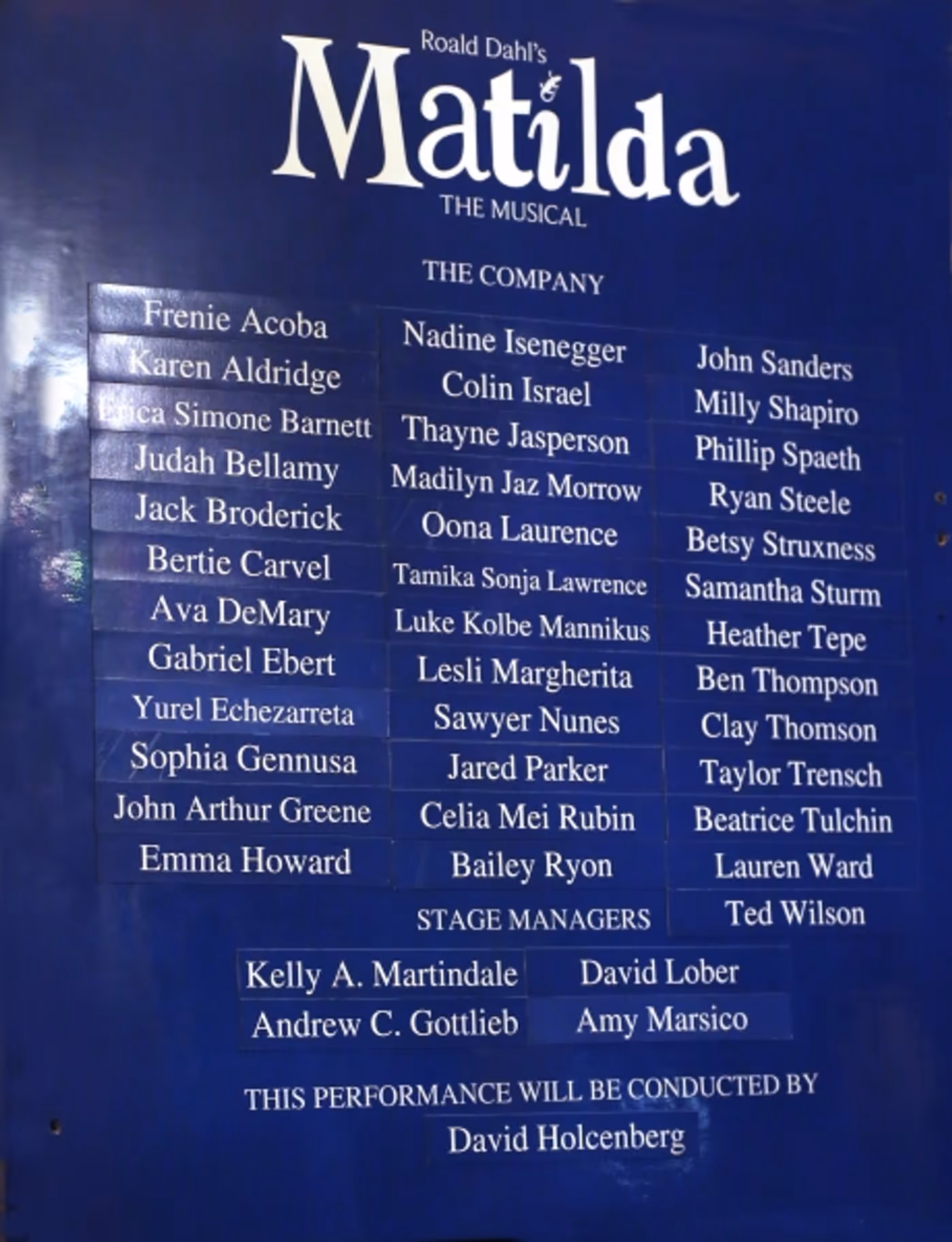 Photo Coverage: MATILDA THE MUSICAL - Opening Night Curtain Call Image