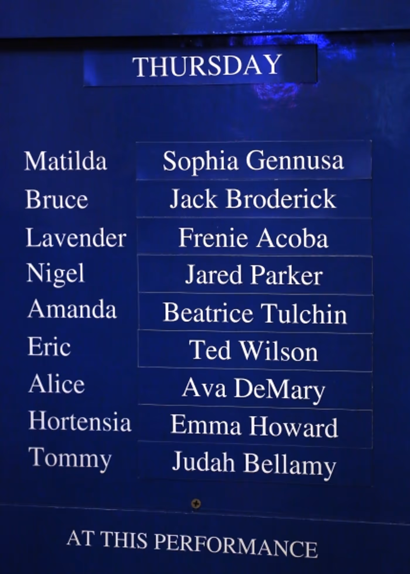Photo Coverage: MATILDA THE MUSICAL - Opening Night Curtain Call Image