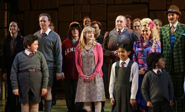 Photo Coverage: MATILDA THE MUSICAL - Opening Night Curtain Call — photo 8 of 29
