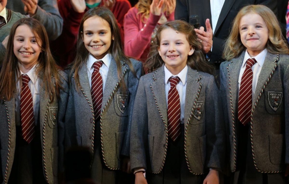 Matildas: Sophia Gennusa, Oona Laurence, Bailey Ryon &amp; Milly Shapiro at 