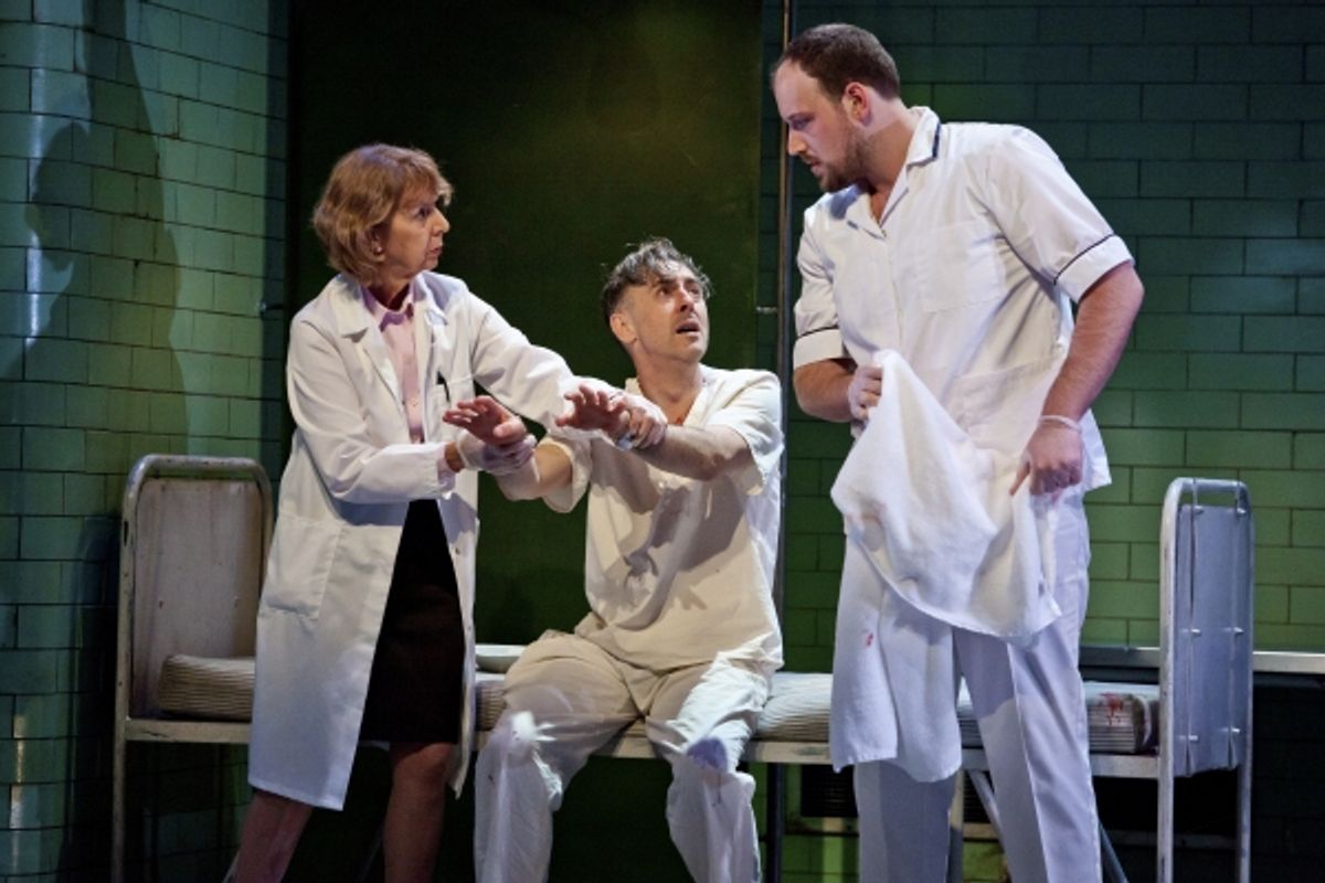 Jenny Sterlin, Alan Cumming and Brendan Titley at 