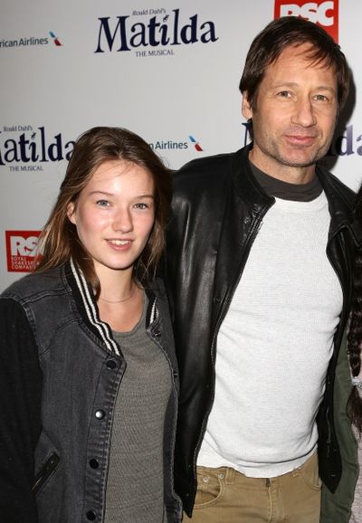 Madelaine West Duchovny &amp; David Duchovny Photo