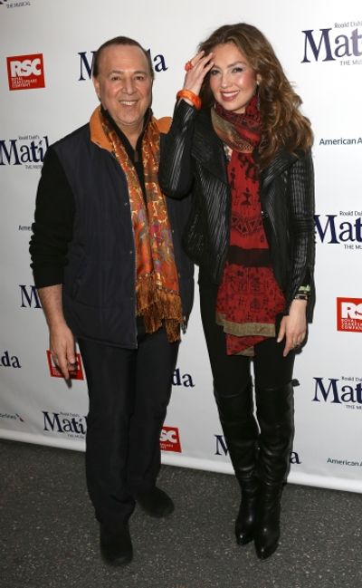 Tommy Mottola &amp; Thalia Photo