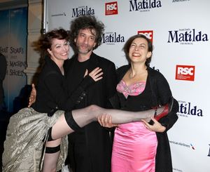 Amanda Palmer, Neil Gaiman & Maria Dahvana Headely @ BroadwayWorld Amanda Palmer, Neil Gaiman & Maria Dahvana Headely Photo