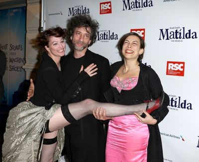 Amanda Palmer, Neil Gaiman &amp; Maria Dahvana Headely Photo