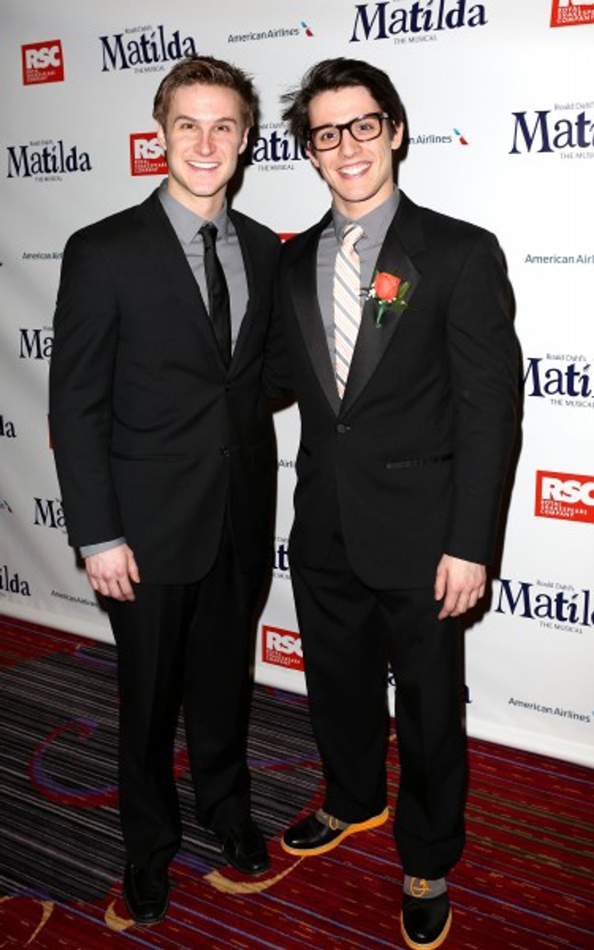 Christopher Rice and Clay Thomson at 