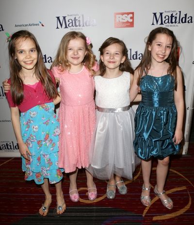 Matildas: Oona Laurence, Milly Shapiro, Sophia Gennusa and Bailey Ryon Photo