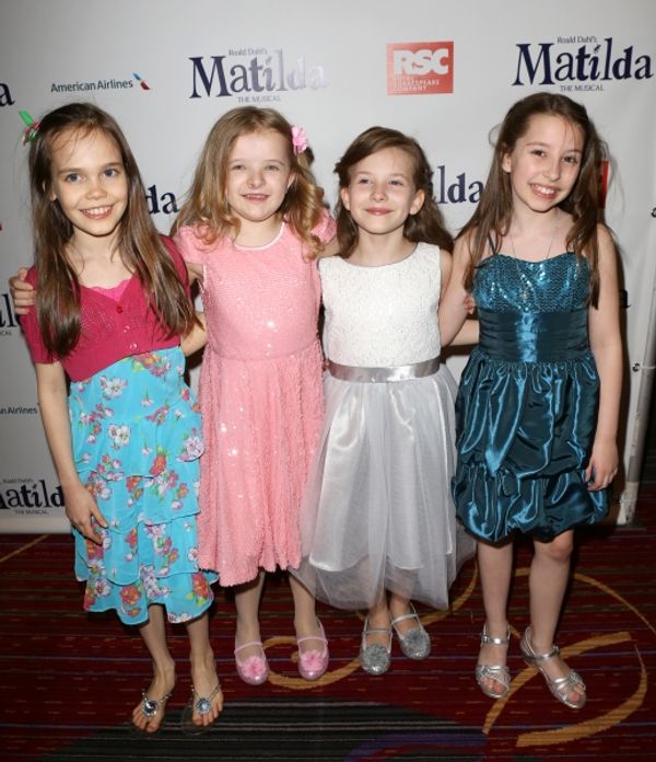 Matildas: Oona Laurence, Milly Shapiro, Sophia Gennusa and Bailey Ryon Photo