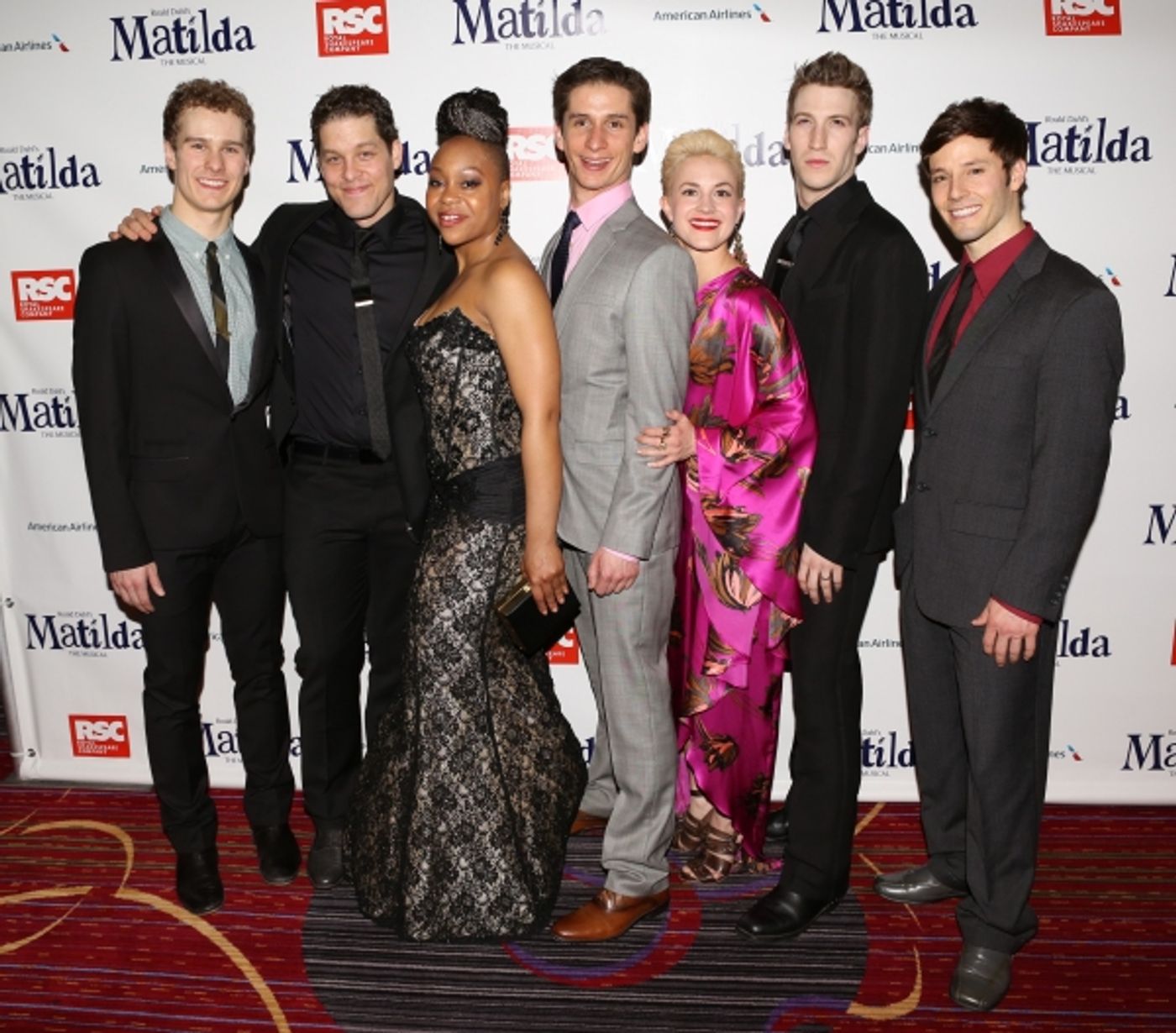 Photo Coverage: MATILDA's Cast Hits the Red Carpet for the Opening Night After Party! Image