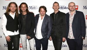 Tim Minchin, Rob Howell, Chris Nightingale, Hugh Vanstone & Dennis Kelly  Photo