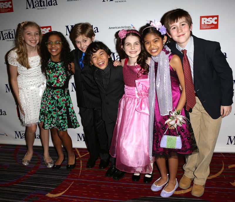 Photo Coverage: MATILDA's Cast Hits the Red Carpet for the Opening Night After Party! — photo 3 of 44