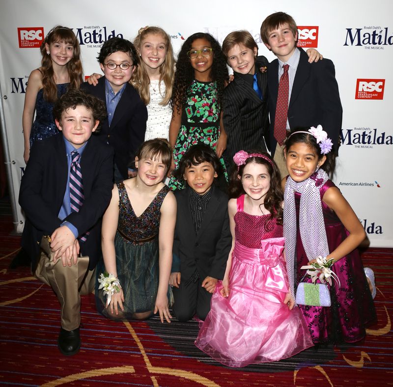 Photo Coverage: MATILDA's Cast Hits the Red Carpet for the Opening Night After Party! — photo 5 of 44