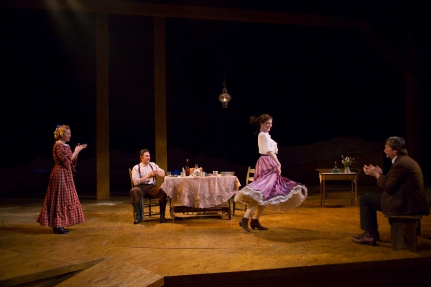 Photo Flash: First Look at Brenda Withers, James Knight and More in Hartford Stage's ABUNDANCE  Image