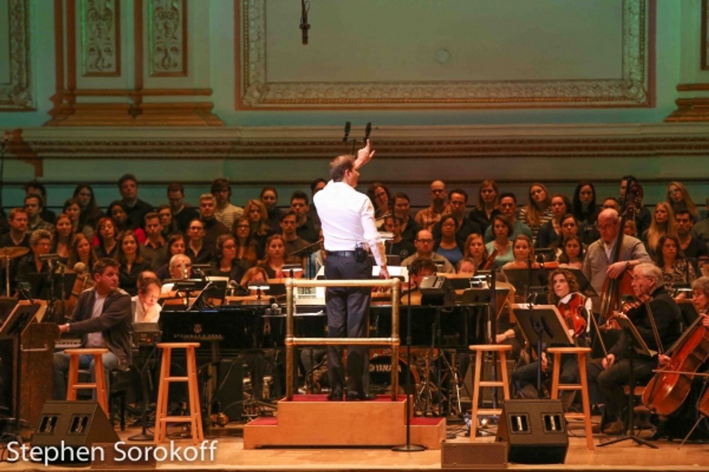Photo Coverage: Jeremy Jordan, Norm Lewis and More in Rehearsal with the New York Pops Photo Coverage: Jeremy Jordan, Norm Lewis and More in Rehearsal with the New York Pops Image