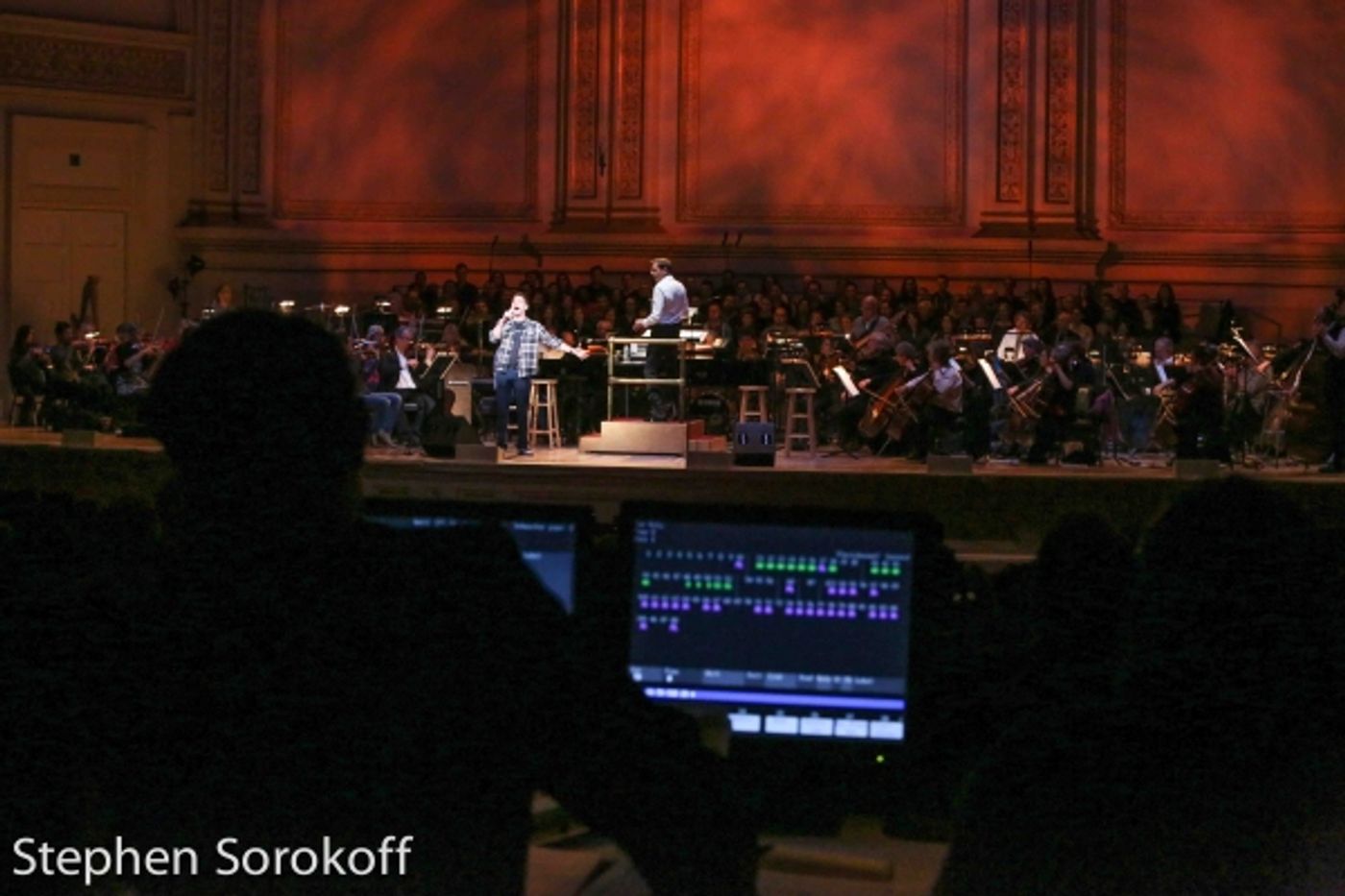 Photo Coverage: Jeremy Jordan, Norm Lewis and More in Rehearsal with the New York Pops Photo Coverage: Jeremy Jordan, Norm Lewis and More in Rehearsal with the New York Pops Image