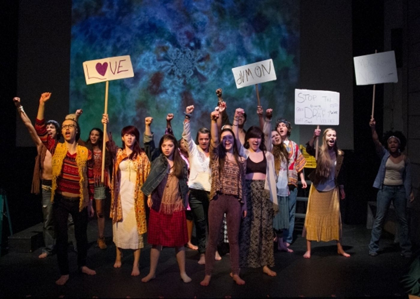 Photo Flash: Sneak Peek at HAIR, Coming to Actors Training Center Rep Tonight Photo Flash: Sneak Peek at HAIR, Coming to Actors Training Center Rep Tonight Image