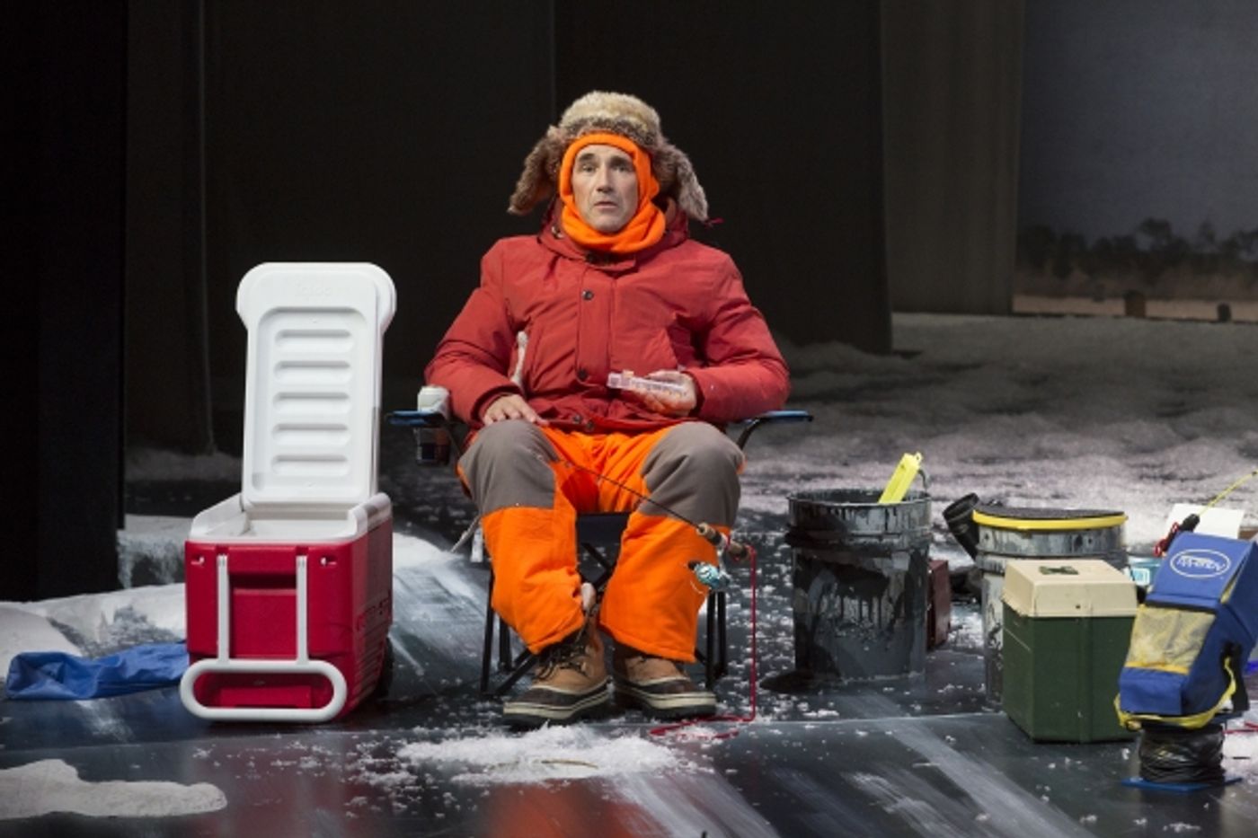 Photo Flash: First Look at Mark Rylance and More in Guthrie's NICE FISH  Image