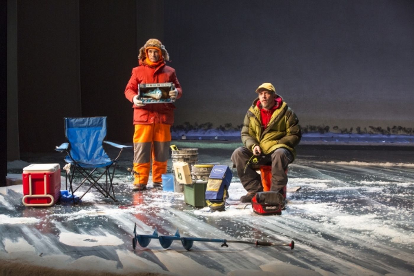 Photo Flash: First Look at Mark Rylance and More in Guthrie's NICE FISH  Image