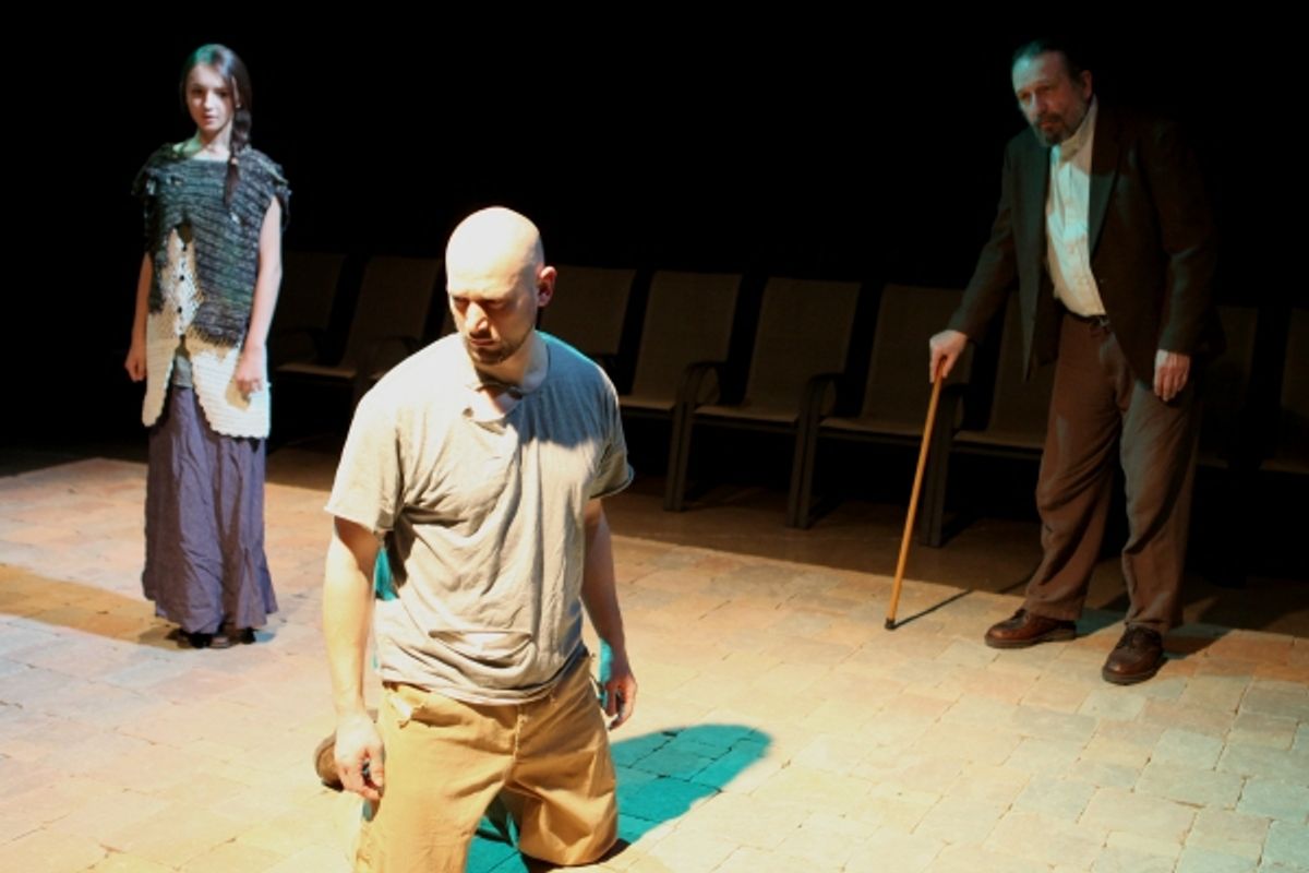 Katie Law-Gotich, Jeremy Stanbary and Charles H. Numrich at First Look at Open Window Theatre's MERCY UNRELENTING