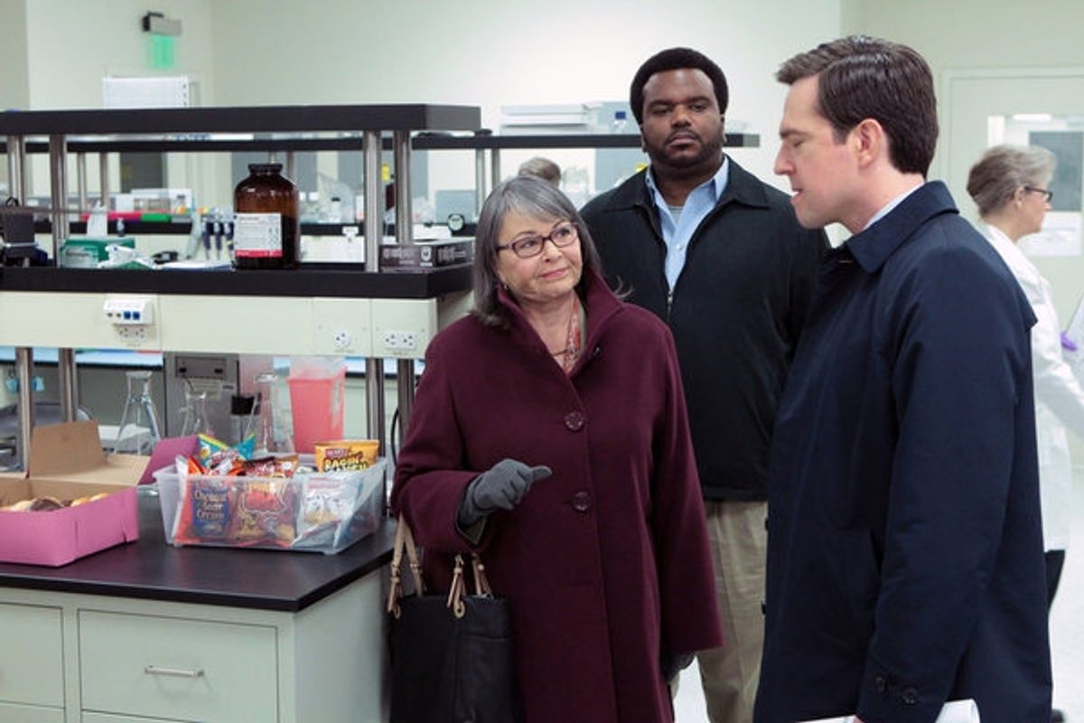 Roseanne Barr, Craig Robinson, Ed Helms at 