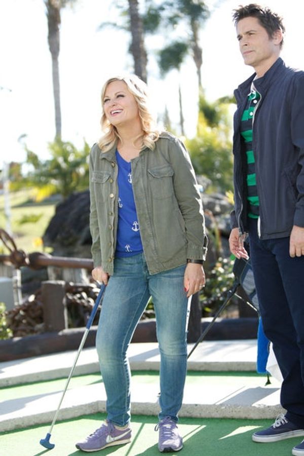 Amy Poehler, Rob Lowe Photo