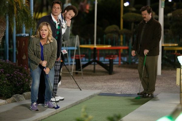 Amy Poehler, Rob Lowe, Jon Glaser, Nick Offerman Photo