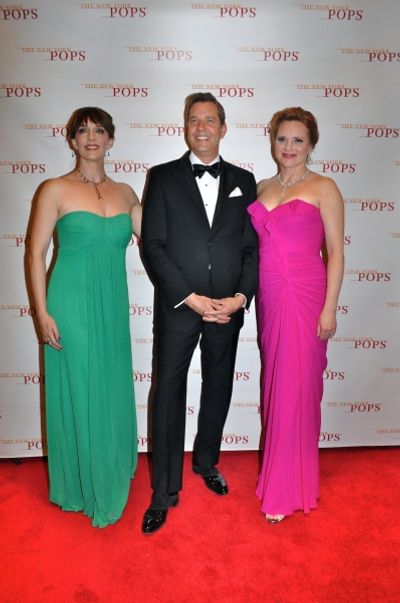 Julia Murney, Steven Reineke and Jennifer Laura Thompson Photo