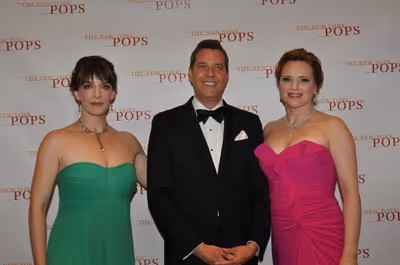 Julia Murney, Steven Reineke and Jennifer Laura Thompson Photo