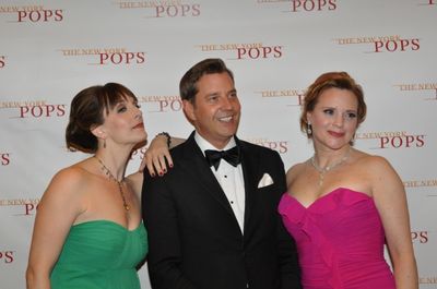 Julia Murney, Steven Reineke and Jennifer Laura Thompson Photo