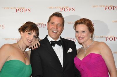 Julia Murney, Steven Reineke and Jennifer Laura Thompson Photo