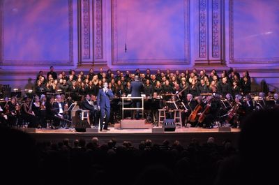Norm Lewis, Steven Reineke and Essential Voices USA Photo